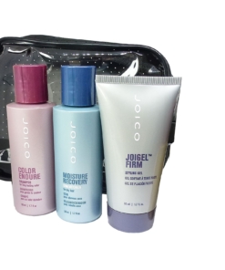 JOICO Reise Pflege Set coloriertes trockenes Haar Shampoo Conditioner Gel