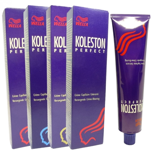 Wella Koleston Perfect Haar Farbe Creme Color Coloration 60ml Farbauswahl - 07/64 Medium Blonde Violet Red / Mittelblond Violett Rot