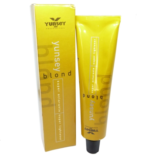 Yunsey Blond Super Lightener Haar Farbe Coloration Creme Permanent 60ml - 11/3 Iridescent Light Gold / Schillerndes Hellgold