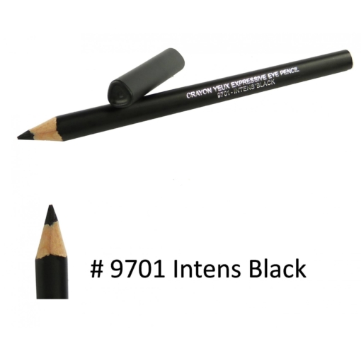 BIGUINE MAKE UP PARIS Crayon Yeux Expressive Eye Pencil - Augen Liner - 1,2g - 9701 Intens Black