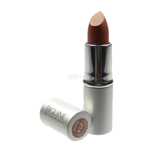 Biguine Make Up Paris Rouge a Levres Satin Lippen Stift Farbe langanhaltend 3,5g - Sable D Or