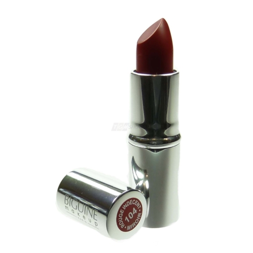 BIGUINE MAKE-UP PARIS Rouge a levres Miroir Rouge Indecent Lippenstift 3,5g