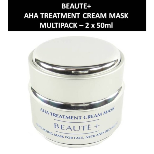 Beaute+ AHA Treatment Cream Mask Maske Gesichts Pflege - 2 x 50ml