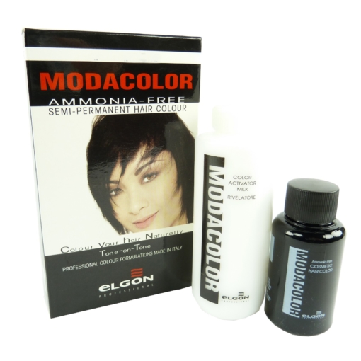 Elgon Modacolor Semi Permanent Colour - Haar Farbe Coloration ohne Ammoniak - # 7-4 Bronze Gold