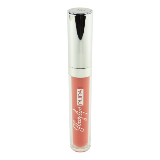 Pupa Glossy Lips Ultra Shine Lip Gloss Lippen Farbe Make Up Argan Öl 7ml - #401 Lollipop Orange