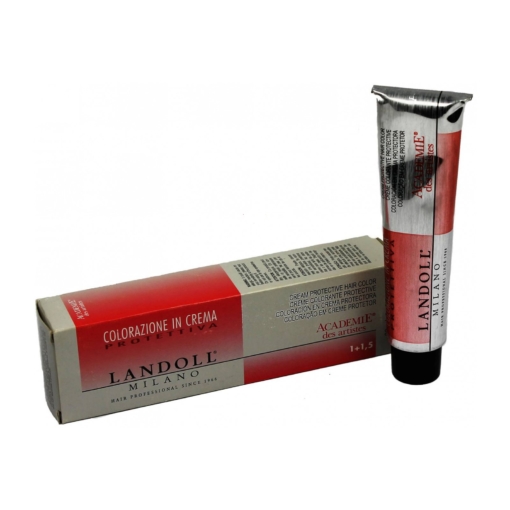 Landoll permanente Haar Creme Farbe Coloration Kolorierung 60ml - 5.35 light brown mahogany