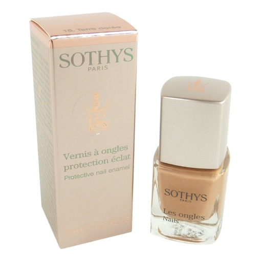 Sothys Protective Nail Enamel - Farb Auswahl - Nagel Lack Pflege Maniküre - 8ml - 15 Terre doree