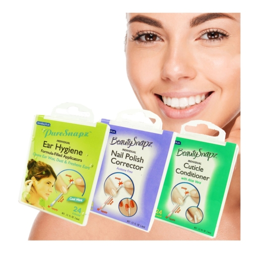 SwabPlus Beauty Snapz Set 3- teilig Korrekteur Pfleger Entferner und Reiniger