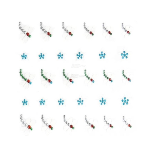 YOU Nails Nail Art Tattoo Design Nagel Aufkleber Maniküre Glanz - 30 Sticker - 2019