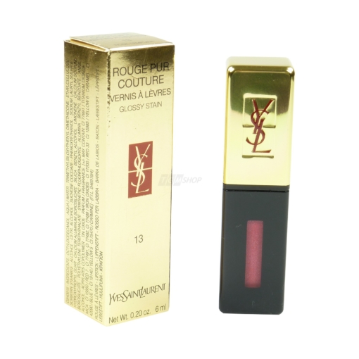 Yves Saint Laurent Rouge Pur Couture Vernis A Levres Lippen Gloss Farbe 6ml - 13 Rose Tempura