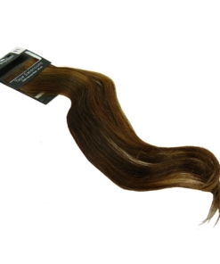 Balmain Hair Tape Extensions 40cm Echt Haar Styling Wiederverwendbar Farbauswahl - Chocolate Brown