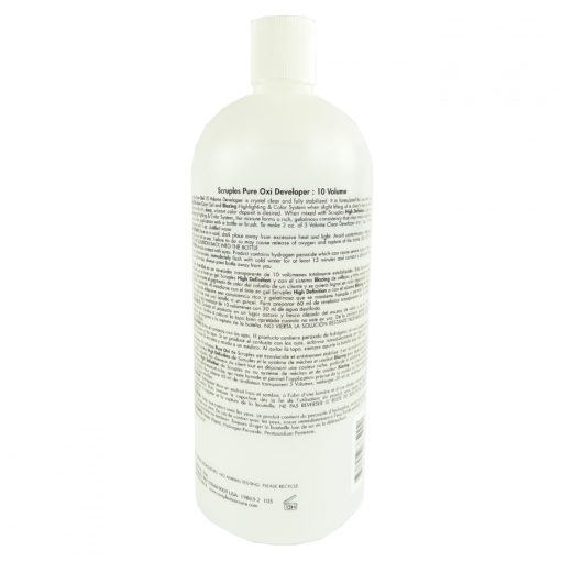 Scruples Pure Oxi Developer 10 Volume 3% 1 Liter - Haar Entwickler Unisex