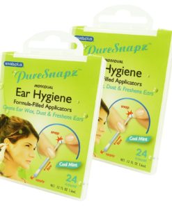 SwabPlus Pure Snapz Ear Hygiene Ohr Pflege Reinigung Reise Multipack - 2-Pack