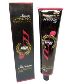 Symphonic Professional Intenso Haar Farbe Creme Demi Permanent 60ml - 08/75 Light Blonde Brown Red / Hellblond Rotbraun