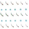 YOU Nails Nail Art Tattoo Design Nagel Aufkleber Maniküre Glanz - 30 Sticker - 2021
