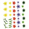 YOU Nails Nail Art Tattoo Nail Design Nagel Aufkleber diverse Blumen 1 Bogen