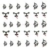 YOU Nails Nail Art Tattoo Nail Design Nagel Aufkleber Schmetterlinge 1 Bogen